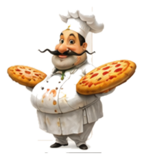 Piccolo szakácsfigura