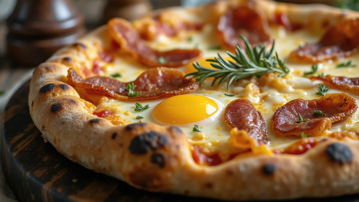 Bismark pizza